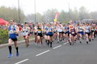 Senior womens 2019 Elswick Harirers Good Friday Road Relay, Newburn, Newcastle. Photo:  David T. Hewitson/Sports for All Pics